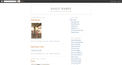 Desktop Screenshot of daily-babes.blogspot.com