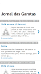 Mobile Screenshot of dasgarotasjornal.blogspot.com