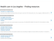 Tablet Screenshot of lahealthcare.blogspot.com