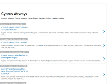 Tablet Screenshot of cyprusairways.blogspot.com