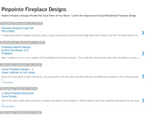Tablet Screenshot of pinpointefireplacedesigns.blogspot.com