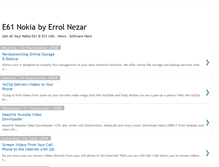 Tablet Screenshot of e61nokia.blogspot.com