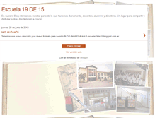 Tablet Screenshot of escuela19de15nacionesunidas.blogspot.com