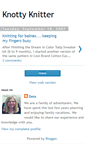 Mobile Screenshot of knottyknitter.blogspot.com