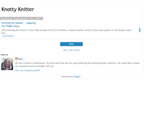 Tablet Screenshot of knottyknitter.blogspot.com