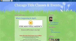 Desktop Screenshot of chicagotitleclasses.blogspot.com