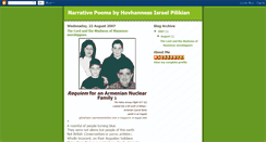 Desktop Screenshot of narrative-poems-by-pilikian.blogspot.com
