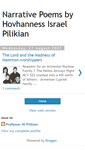 Mobile Screenshot of narrative-poems-by-pilikian.blogspot.com