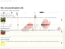 Tablet Screenshot of lizfindingmyownlife.blogspot.com