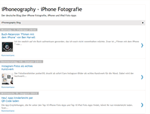 Tablet Screenshot of iphonography.blogspot.com