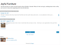 Tablet Screenshot of joyfulfurniture.blogspot.com