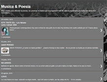 Tablet Screenshot of musica-y-poesia.blogspot.com