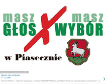 Tablet Screenshot of maszglos-piaseczno.blogspot.com