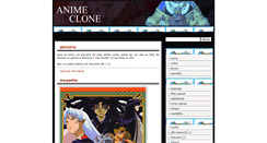 Desktop Screenshot of animeclonee.blogspot.com