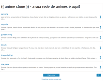 Tablet Screenshot of animeclonee.blogspot.com