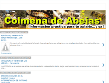 Tablet Screenshot of colmenadeabejas.blogspot.com