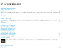 Tablet Screenshot of anicecoldcocacola.blogspot.com
