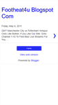 Mobile Screenshot of footheat4u1.blogspot.com