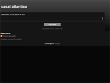 Tablet Screenshot of casalatlantico.blogspot.com