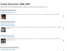 Tablet Screenshot of futboldilencileri2007.blogspot.com