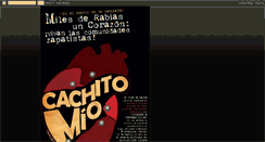 Desktop Screenshot of cachito-mio.blogspot.com