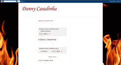 Desktop Screenshot of dannycasadinha.blogspot.com