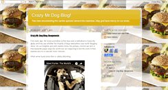 Desktop Screenshot of crazymrdog.blogspot.com