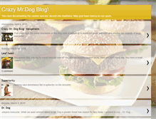 Tablet Screenshot of crazymrdog.blogspot.com