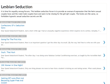 Tablet Screenshot of lesbian-seductions.blogspot.com