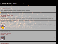 Tablet Screenshot of centerroadchildren.blogspot.com