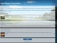 Tablet Screenshot of irishbeachchronicles.blogspot.com