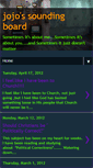 Mobile Screenshot of jojossoundingboard.blogspot.com