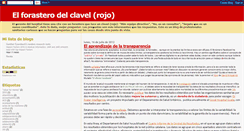 Desktop Screenshot of elforasterodelclavel.blogspot.com