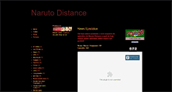 Desktop Screenshot of narutodistance.blogspot.com