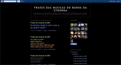 Desktop Screenshot of frasesdobondedastrondagrazzy.blogspot.com