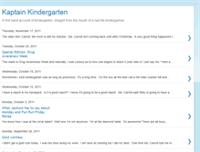 Tablet Screenshot of kaptainkindergarten.blogspot.com