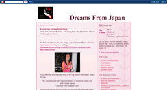 Desktop Screenshot of dreamsjapan.blogspot.com