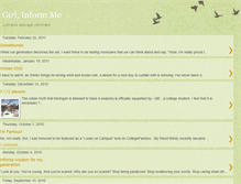 Tablet Screenshot of girlinformedme.blogspot.com