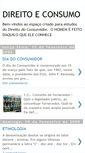 Mobile Screenshot of direitoeconsumo.blogspot.com