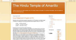 Desktop Screenshot of hindutempleofamarillo.blogspot.com