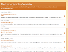 Tablet Screenshot of hindutempleofamarillo.blogspot.com