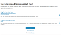 Tablet Screenshot of freedownloadlagudangdutmidi.blogspot.com