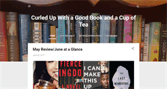 Desktop Screenshot of goodbooksandacupoftea.blogspot.com