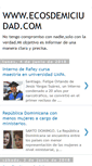 Mobile Screenshot of ecosdemiciudad.blogspot.com