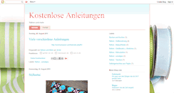 Desktop Screenshot of naehen-und-mehr.blogspot.com