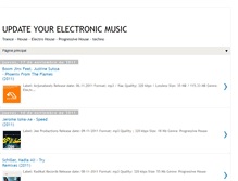 Tablet Screenshot of electronicmusic4dj.blogspot.com