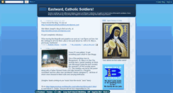 Desktop Screenshot of eastwardcatholicsoldiers.blogspot.com