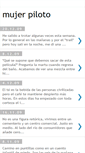 Mobile Screenshot of mujerpiloto.blogspot.com