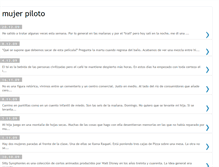 Tablet Screenshot of mujerpiloto.blogspot.com