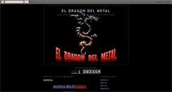 Desktop Screenshot of eldragondelmetal.blogspot.com